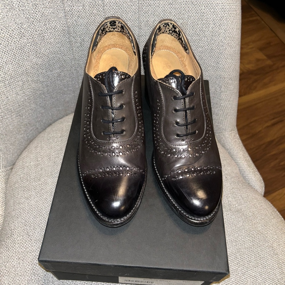 The Office Angela Scott Mrs. Hazel Oxfords